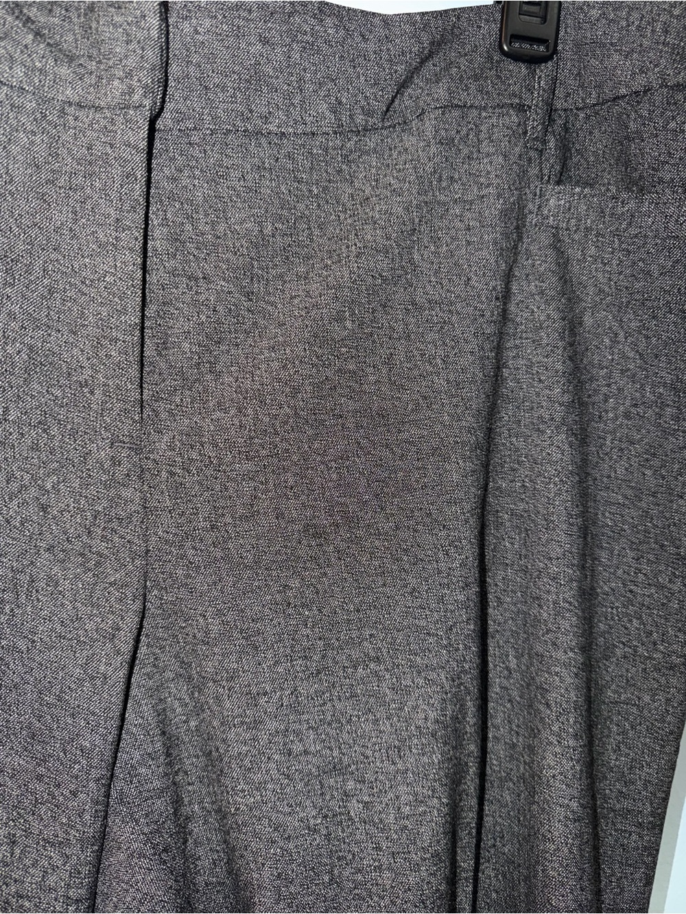 Women's Slim Straight Dress Pants in Grey